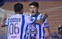 Ibáñez celebrando su primera anotación. (Imago7)