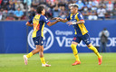Sambueza en un duelo de preparación del Atlético San Luis. (Imago7)