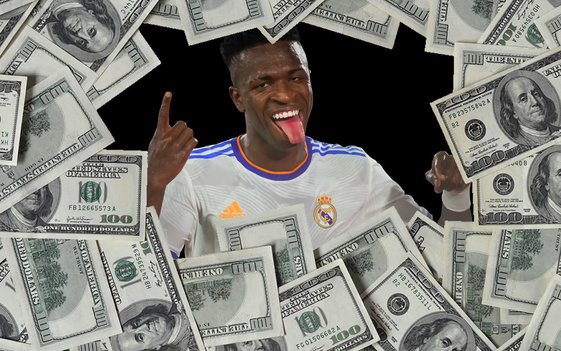 Vinicius Jr. tiene un valor cercano a los 190 millones de dólares. (Google | Footy Renders)