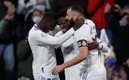 Karim Benzema anotó su gol 300 con el Real Madrid. (Reuters)