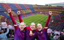Barcelona Femenil, vigente campeón de Champions League. (@FCBfemeni)