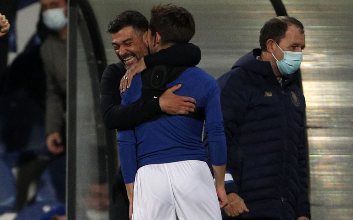 Los Conçeiçao compartieron un momento emotivo | Twitter FC Porto