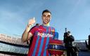 Ferran Torres en su presentación como fichaje del Barcelona. (FC Barcelona)
