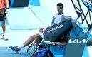 Djokovic durante la sesión de entrenamiento en Australia. (FOTO: AFP)