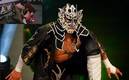 Rey Fénix sufrió una escalofriante lesión durante el duelo ante Luchasaurus (Instagram @reyfenixmx)