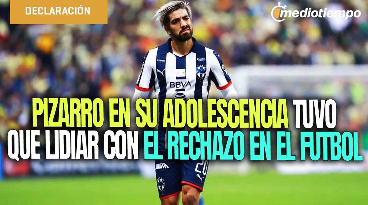 Rodolfo Pizarro lo rechazaron tres clubes cuando estaba pequeño por ...