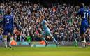 Kevin de Bruyne le dio el triunfo al Manchester City (Foto AFP)