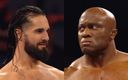 Rollins y Lashley tuvieron el último enfrentamiento de la noche. (Fotos: WWE)