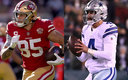 San Francisco y Dallas juegan por el pase a la Ronda Divisional de la NFL. (Reuters)