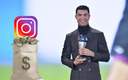 Cristiano Ronaldo gana miles de euros por post en IG. (Foto: AFP)