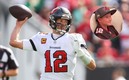 Tom Brady tuvo un hermoso detalle con un niño que superó el cáncer (AFP / Twitter @NFL)