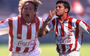 Luis Hernández y Ricardo Peláez jugaron juntos en Necaxa en los años 90. (Mexsport)