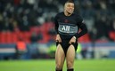 Mbappé está lesionado de la pierna izquierda. Foto: AFP