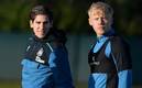 Santiago Muñoz ya entrenó con el primer equipo del Newcastle (nufc.co.uk)