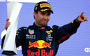 Checo Pérez ganó en Azerbaiyán. (Foto: AFP)
