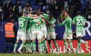 Guido Rodríguez festeja su gol vs Espanyol. (FOTO: AFP)