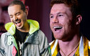 Canelo Álvarez y J Balvin llevan una gran amistad. (Mexsport)