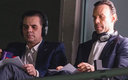 Christian Martinoli y Zague, dos de las estrellas de TV Azteca. (Mexsport)