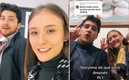 La pareja no podía creer que se hayan quedado dormidos en el cine.