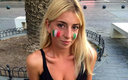 Diana Di Meo, árbitra italiana víctima de acoso por unos videos. (IG @DianaDiMeo_)