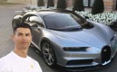 Cristiano Ronaldo estrenó en 2017 un increíble Bugatti Chiron (Instagram @cristiano | AFP)