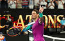 Nadal celebrando su victoria en Semifinales. (AFP)