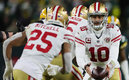 San Francisco parte como favorito ante Rams. (Foto: AFP)