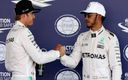La disputa entre Hamilton y Rosberg comenzó en 2014. (AFP)