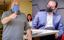 Enrique Alfaro y Christian Martinoli se bloquearon en Twitter. (Fotos tomadas de Instagram)