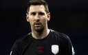 Lionel Messi, con la camiseta alternativa del PSG. (Reuters)