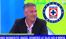 Ángel Romero prefirió jugar en cruz azul que en Boca Juniors. (Foto: TyC transmisión)