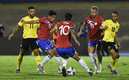 Costa Rica negó que haya jugado contra Jamaica con positivos a COVID-19 (AFP)