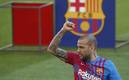 Dani Alves hará el debut en su nueva etapa con el Barcelona en el amistoso contra Boca Juniors (Foto Reuters)