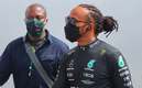 Lewis Hamilton reapareció en redes sociales (Imago7)