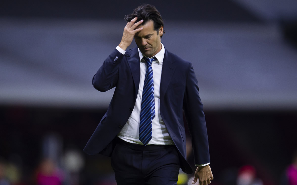 Santiago Solari admitió el mal juego del América. (Foto: Mexsport)