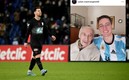 Abuelito idolatraba a Messi. Foto: AFP e Instagram