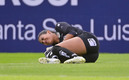 Stefani Jiménez quedó tendida en el campo y Toluca aprovechó. (Foto: Imago7)
