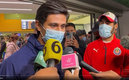 Macías se mostró atento con la prensa | Captura