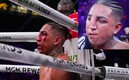 Mario Barrios terminó un fuerte castigo arriba del ring. FOTO: AFP.