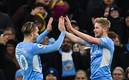 Manchester City derrotó 2-0 al Brentford en el Etihad Stadium (AFP)