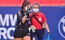 Stefani Jiménez estaba lesionada al momento del gol de Toluca. Foto: Imago7