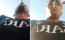 El ladrón quedó expuesto tras cometer el atraco.
