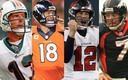 Los quarterbacks se roban la atención del Super Bowl. (Foto: AFP)