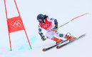 Rodolfo Dickson participó en la segunda manga de slalom gigante. (Foto: Reuters)