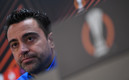 Xavi en conferencia previo a juego vs Napoli. (FOTO: AFP)