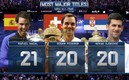 Rafael Nadal logró 21 títulos de Grand Slam al conquistar el Abierto de Australia 2022. (Captura de Twitter Tenis Zone)