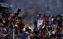 La afición de Rayados prendió fuego en las butacas del Cuauhtémoc. (FOTO: Mexsport)