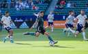Chicharito marcó doblete en el amistoso entre Galaxy y DC United (Twitter @LAGalaxy_Es)