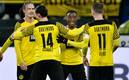 Borussia Dortmund se dio un festín ante el Mönchengladbach (Foto AFP)