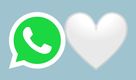 Corazón blanco en WhatsApp: (Foto: WhatsApp)